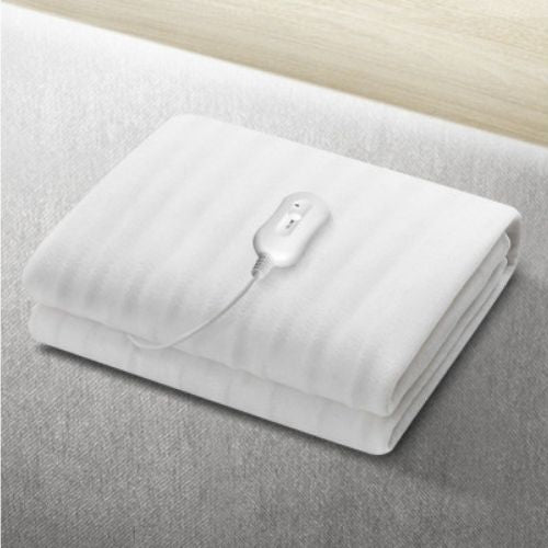 Giselle Fully Fitted Electric Blanket Heated Pad Winter Cover 3 Setting - Single
