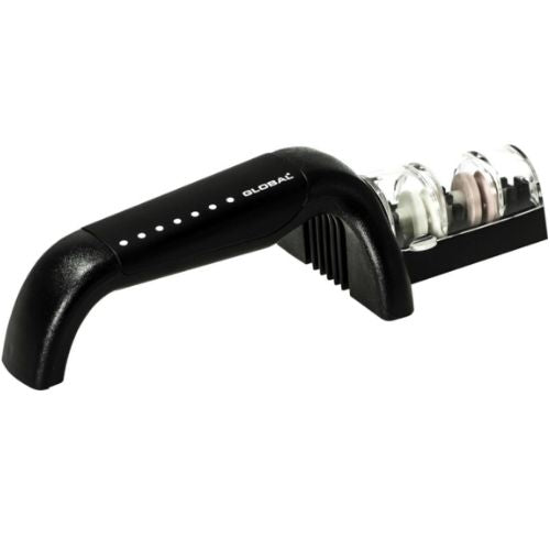 Global 2 Stage Ceramic Water Knife Sharpener - Black