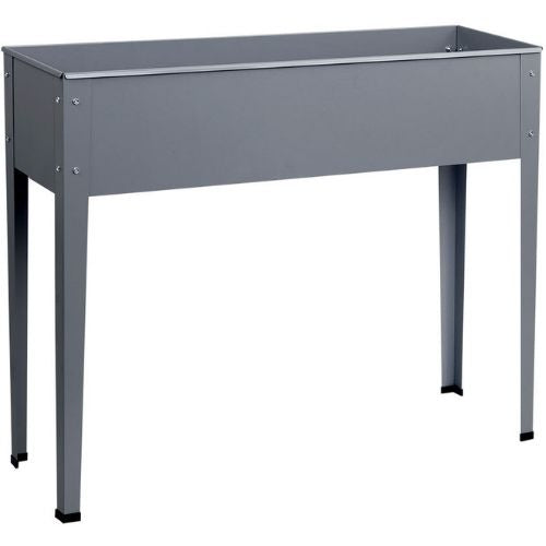Greenfingers Garden Bed 100X80X30CM Galvanised Steel Raised Planter Standing Box