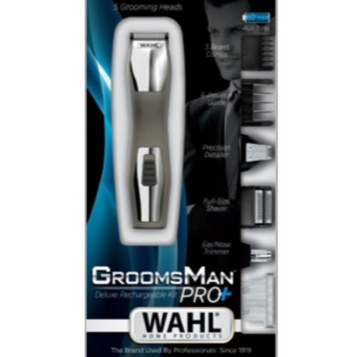 Groomsman Cordless Beard Shaver Trimmer Men's Electric Hair Clipper Rechargeable