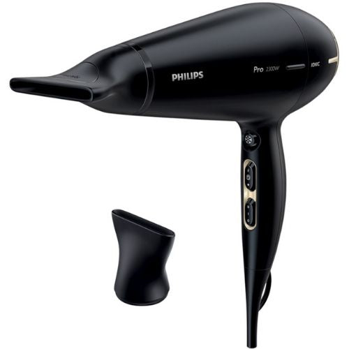 Hair Dryer Philips Pro HPS920 Professional 2300W with Protect Nozzle - Black