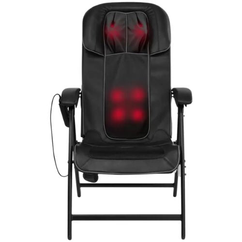 Homedics Easy Lounge Shiatsu Electric Massager Reclining Chair with Heat - Black