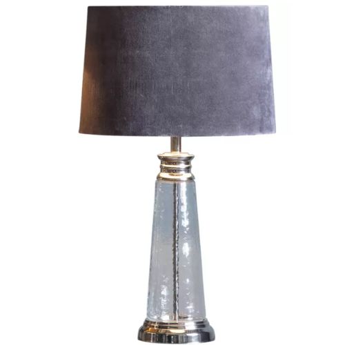 Hudson Living Winslet Table Desk Lamp Luxury Bedside Lamp Living Room Light Grey