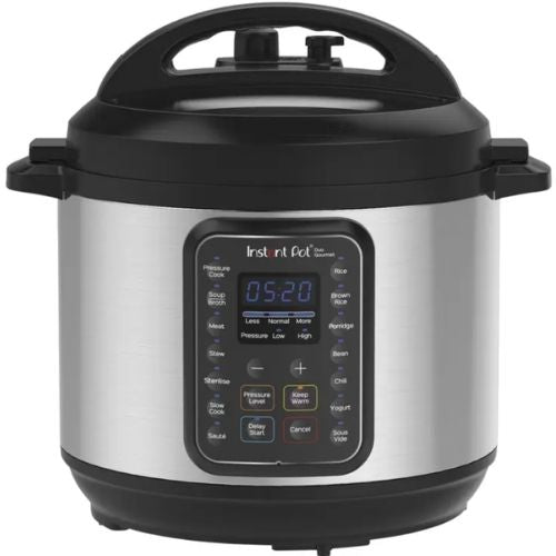 Instant Pot Duo Gourmet 9 in 1 Multi-Use Electric Pressure Cooker 5.7L - Silver
