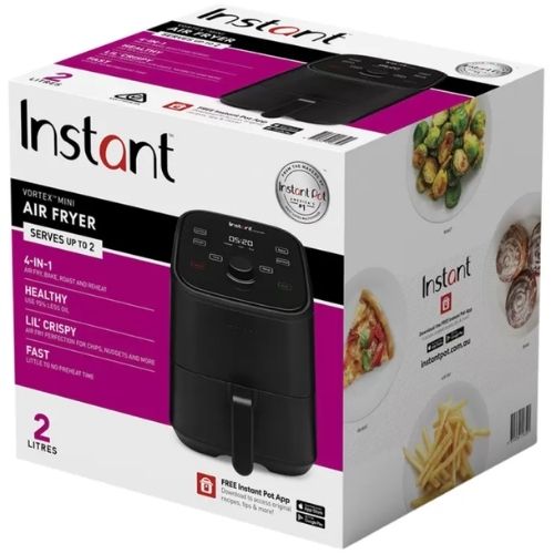 Instant Vortex 4 in 1 Mini Air Fryer 2L - Black