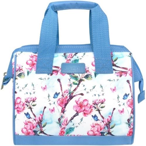 Insulated Lunch Bag Sachi Food Storage Portable Tote Container - SPRING BLOSSOM