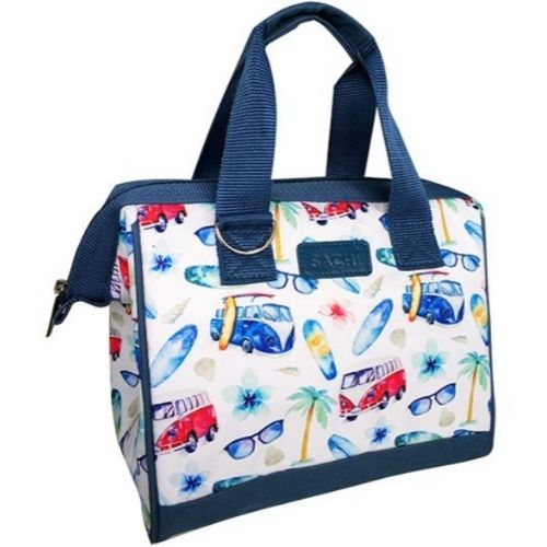 Insulated Lunch Bag Sachi Food Storage Portable Tote Container - SUMMER VIBE