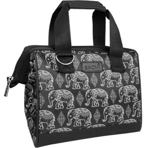 Insulated Lunch Bag Sachi Tote Storage Travel Portable Container BOHO ELEPHANTS