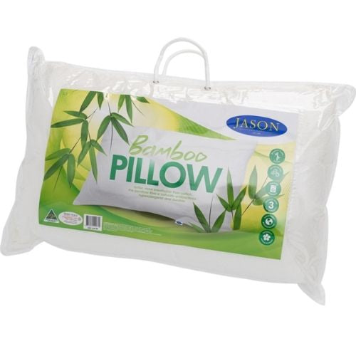 Jason Bamboo Blend Pillow Hyper-Allergenic and Durable 45 x 75 cm - Medium