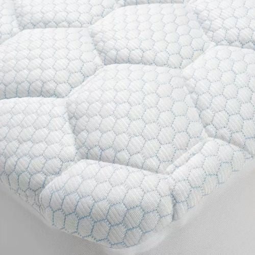 Jason Kooling Mattress Protector Cooling Surface Waterproof Cover - Double