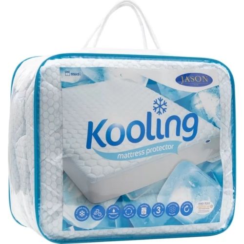 Jason Kooling Mattress Protector Cooling Surface Waterproof Cover - Single