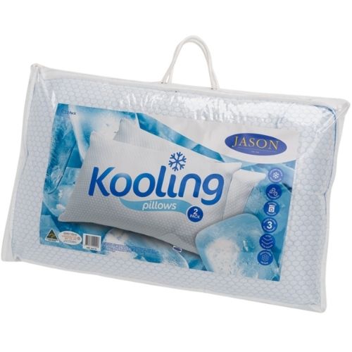 Jason Kooling Pillow Cooling Surface Bed Sleeping Pillows 48 x 73 cm - 2 Pack