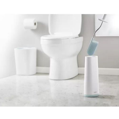 Joseph Joseph Flex Toilet Brush with Holder - Blue & White