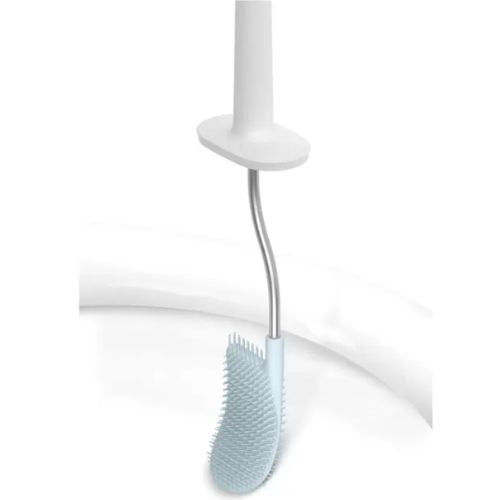 Joseph Joseph Flex Toilet Brush with Holder - Blue & White