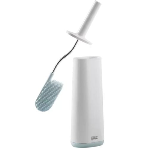 Joseph Joseph Flex Toilet Brush with Holder - Blue & White