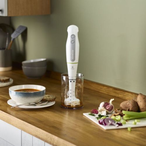 Kenwood Triblade Hand Blender, Powerful 600W Handheld Stick Blender, HDP101WG