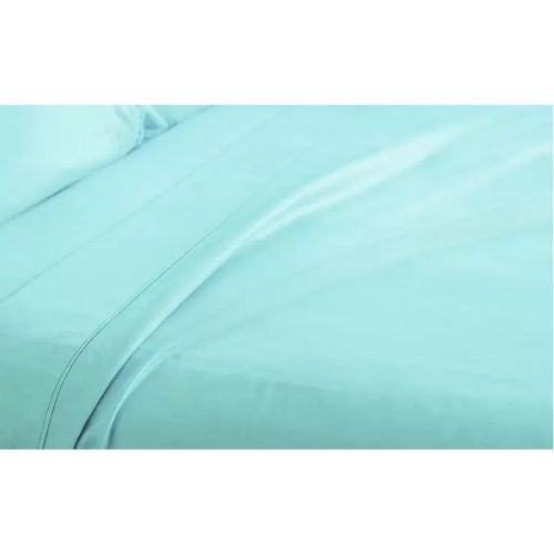 Kingtex 2000TC Bamboo Cooling King Bed Sheet Set Soft Hypoallergenic Sheets Aqua