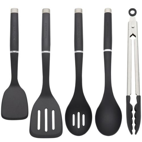 KitchenAid 5 Piece Cooking Tool Set, Kitchen Utensils