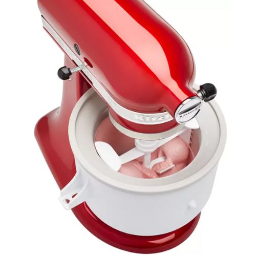 KitchenAid KICA0WH Ice Cream Maker Accessory for All KitchenAid Stand