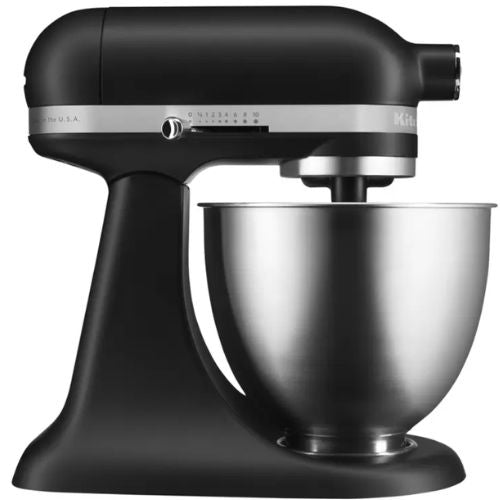 Kitchenaid 3.3L Mini Stand Mixer 5KSM3311XABM Matt Black