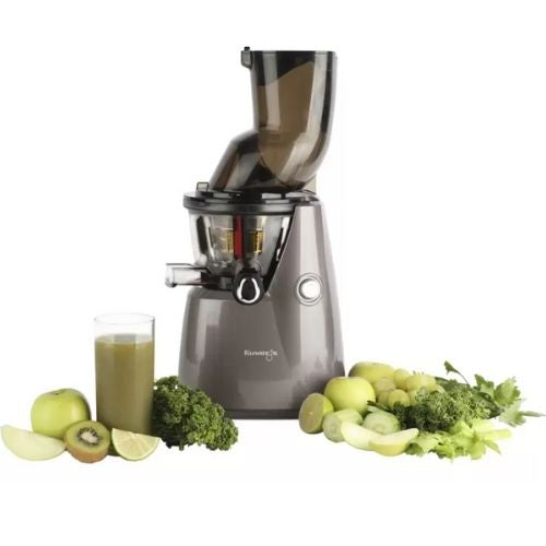 Kuvings E8000DS Whole Fruit & Vegetable Slow Juicer, Quiet Motor - Dark Silver
