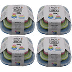 Kuvings Pack & Stack Airtight Food Storage Containers Set of 4 - Jumbo