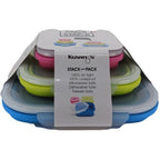 Kuvings Pack & Stack Airtight Food Storage Containers Set of 4 - Jumbo