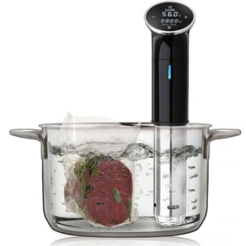 Laica Sous Vide Cooker Immersion Thermal Circulator, Programmable Temperature