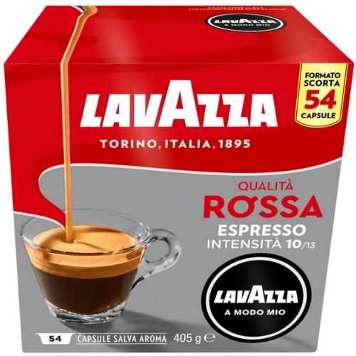 Lavazza Jolie Black Coffee Machine 1250W W/ A Modo Rossa 108 Pack Capsules Pods