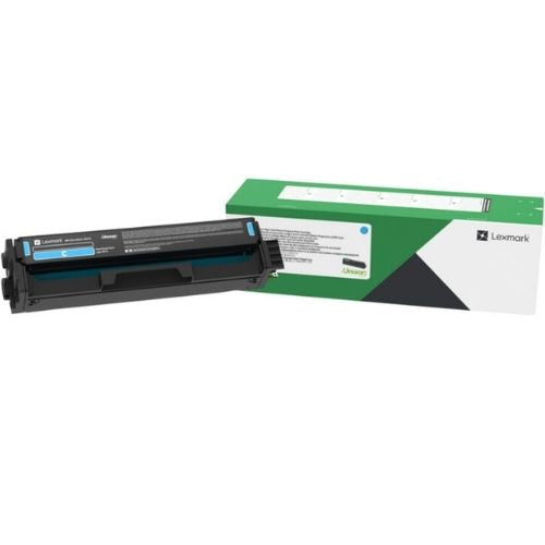 Lexmark C333HC0 Cyan Toner Cartridge Innovative Shake-Free Print System