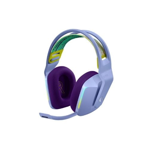 Logitech G733 Lightspeed Wireless LIGHTSYNC RGB Over-Ear Gaming Headset - Lilac