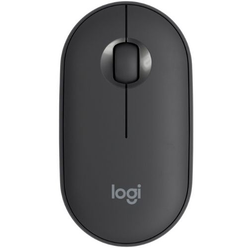 Logitech Pebble M350 Wireless Mouse Optical, USB Bluetooth Connection - Graphite