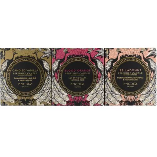 MOR Deluxe Soy Candles Trio Emporium Classics Perfumed Candle