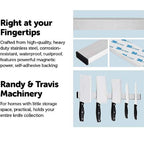 Magnetic Knife Strip Holder Stainless Steel Wall Mounted Kitchen Tool Magnet Bar