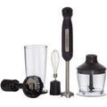 Masterpro MPBLENDSET 4-in-1 Ultimate Handheld Blender - Black/Stainless Steel