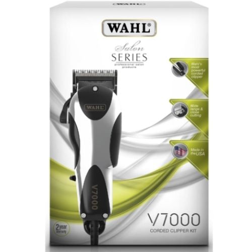 Mens Hair Clipper Salon Series V7000 Hair Electronic Shaver Haircut Grooming Kit