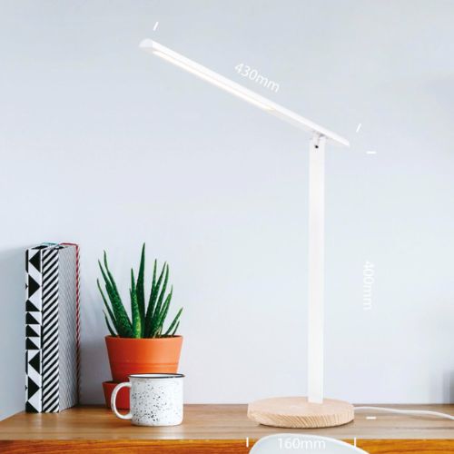Mercator Harper LED Desk Lamp With Wireless Charger And USB Charging Port