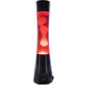 Motion Lava Lamp Bluetooth Speaker Magma Night Light Bedside - Black/Red/Yellow