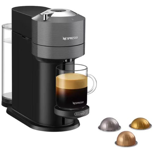Delonghi Nespresso Vertuo Next Solo Capsule Coffee Machine, Grey ENV120GY