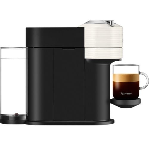 Delonghi Nespresso Vertuo Next Solo Capsule Coffee Machine, White ENV120W