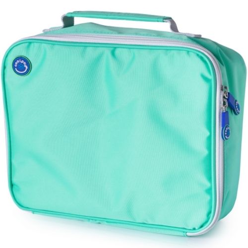 Freezable Insulated Cooler Bento Travel Office School Bag Biscay Green Grey