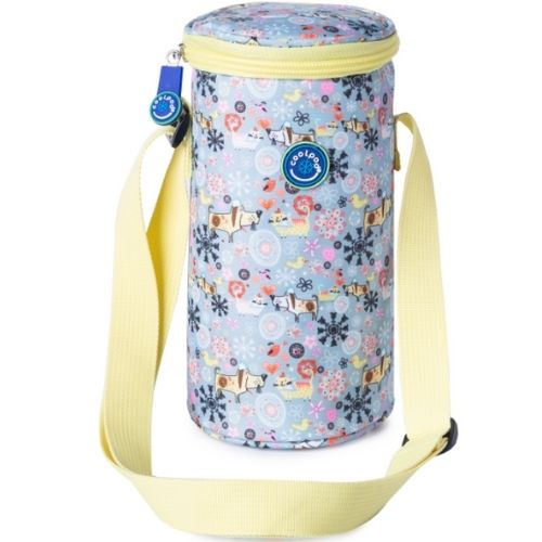 Freezable Small Bottle Cooler Bag Insulated Carrier Cool Travel Picnic - PET