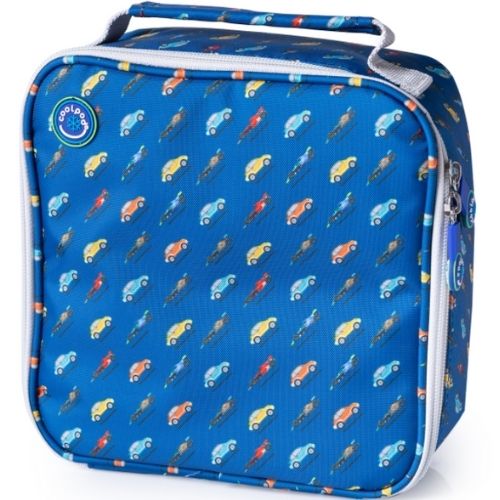 Freezable Square Insulated School Office Lunch Cooler Cool Carrier Bag CARS