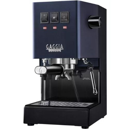 Gaggia Classic Pro Manual Coffee Machine 15 Bar Espresso Maker - Blue