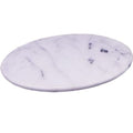 Marble Lazy Susan Cheeseboard Platter Dining Kitchen Tableware - Grey 30cm