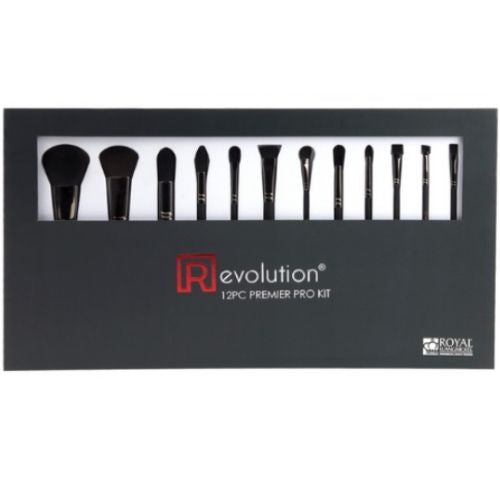 Revolution Premier Professional Make Up Brush Pro Brushes Tool Set 12 Piece