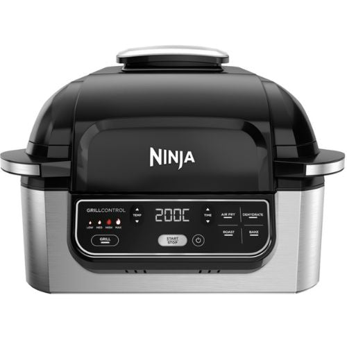 Ninja Foodi Airgrill 4-in-1 Multi-Functional Electric Grill, Air Fryer - Grey