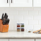 OXO Good Grips Pop 4-Piece Mini Container Set 200ml Kitchen Food Storage Clear