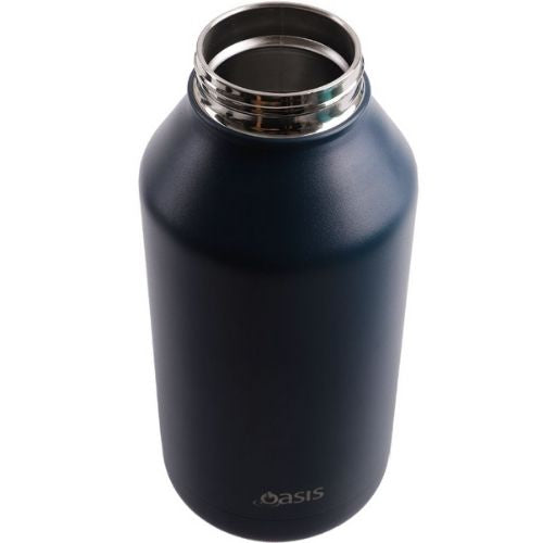 Oasis 1.9L Vacuum Insulated Bottle Stainless Steel Double Wall Water Jug - Navy