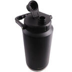 Oasis 3.8L Insulated Double Wall Jug Stainless Steel w/ Carry Handle - Black